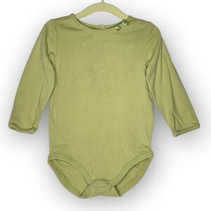 Gymboree Long Sleeve Bodysuit Green One Piece Vintage 2004 18-24 Months